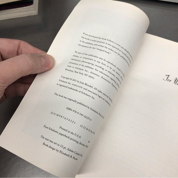 Strings Attached by: Judy Blundell, paperback book - Picture 2 of 5